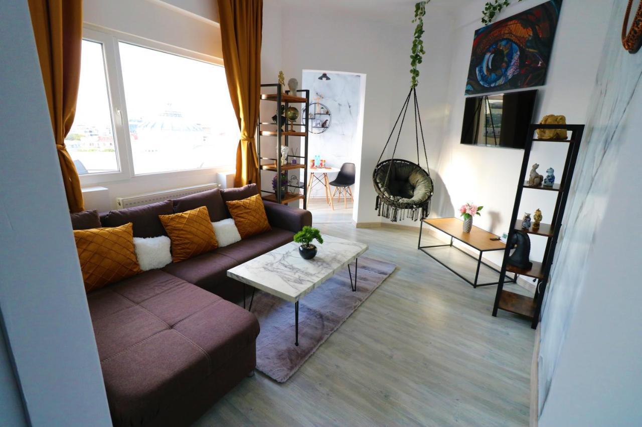 Athenee Palace Apartment - Panoramic View Terrace & Balcony - Free Minibar Bukarest Exterior foto